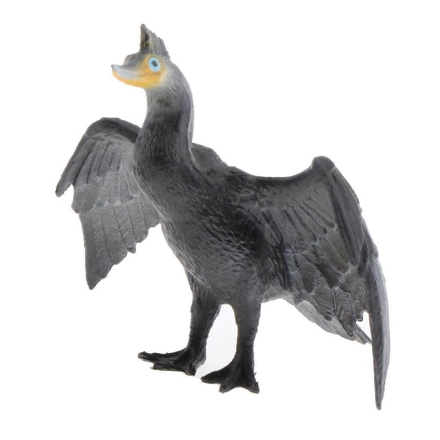 Static Animal Model Action Figure Toy for Kids Toys Animal and Adults Cormorant