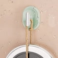 thumbnail image 4 of TopLLC No Punch Hooks For Kitchen Bathroom Living Room Powerful Hooks Behind Door a hook, 4 of 6