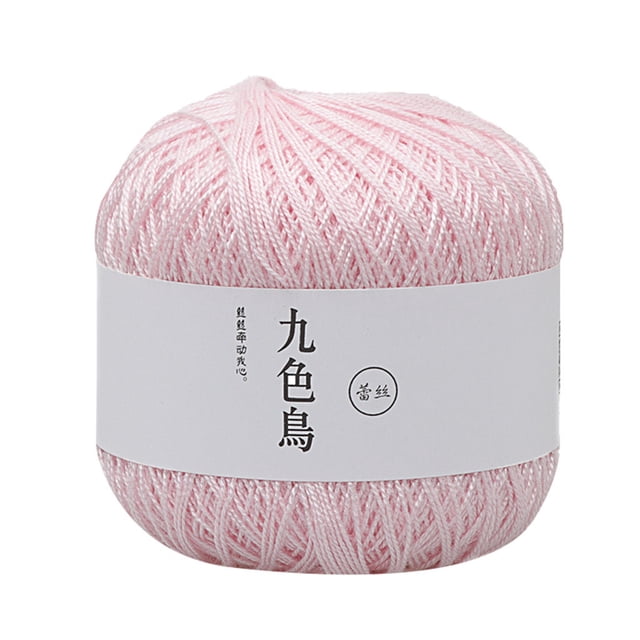 Jovati Fine Cotton Lace Thread Crochet Yarn, 8th