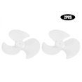 thumbnail image 3 of Plastic Fan Blade 2Pcs Plastic Fan Blade Three Leaves Electric Fan Blades Accessories, 3 of 8