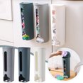 thumbnail image 3 of Leutsin Plastic Bag Holder for Wall,Garbage Bag Storage Box,Plastic Bag Holder and Garbage Bag Dispenser,Simple Wall Mount Plastic Bag Holder for Keep Them Handy for Reuse, 3 of 3