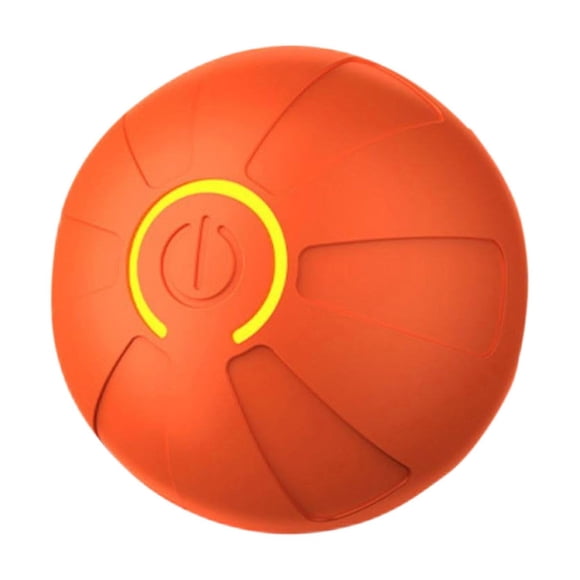 Fridja Clearance Bouncing Dog Interactive Dog Toy Rechargeable Pet Intelligent Dogs Rechargeable Active Rolling with Light Removable Bouncing Pet