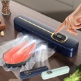 thumbnail image 1 of Xihbxyly Vacuum Sealer Food Saver Vacuum Sealer Machine, Food Protector Vacuum Sealer Machine Automatic Food Vacuum Sealer for Food Preservation Sealing Packing System for Fresh Food and Food Storage, 1 of 7
