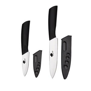 Myvit Couteau de Paring en céramique 2,inclure 5-inch Couteau d'utilité et 3-inch Couteaux de cuisine pour la maison Peeling Knfie