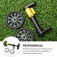 thumbnail image 3 of FRCOLOR Bike Telescopic Bar 1 Set Bike Rear Cargo Rack Telescopic Rod Compatible for Brompton Folding Bike,5.43"X0.87"X1.99", 3 of 5
