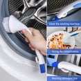 thumbnail image 4 of 2 In1 Cleaning Brush Set With Small Brush For Kitchen Bathroom Bedroom Grooves Scrub Brush Washing Brush For Washing Machine Corners, 4 of 7