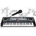 thumbnail image 1 of Clavier Électronique, Clavier Piano, Instrument Clavier pour Enfants Adultes Débutants, 1 of 8