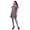 thumbnail image 3 of Moomaya Tenues d'Été Coton Flex Imprimées Robes Courtes pour Femmes Tenue Décontractée, 3 of 4