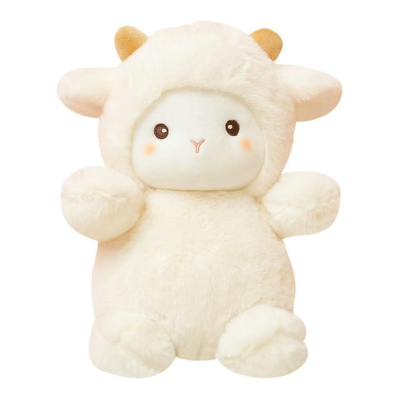 Sheep plush doll PP cotton full filling super cute lamb doll plush toy ornaments - ZJKDGJKJ