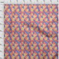 thumbnail image 4 of oneOone Velvet Dark Beige Fabric Tribal Sewing Craft Projects Fabric Prints By Yard 58 Inch Wide, 4 of 4