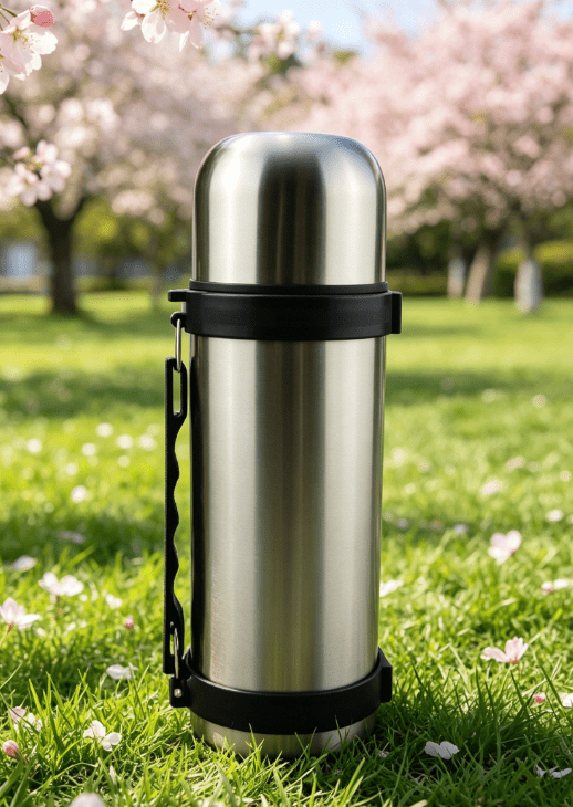 Mainstays 1L Flacon isolé en acier inoxydable pour boissons chaudes et froides