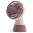 thumbnail image 2 of Iumwxz Portable Fan Summer Folding Windmill Usb Charging Small Fan Student Desktop Office Handheld Fan Mini Fan Wine Plastic Tax Free Weekend, 2 of 6