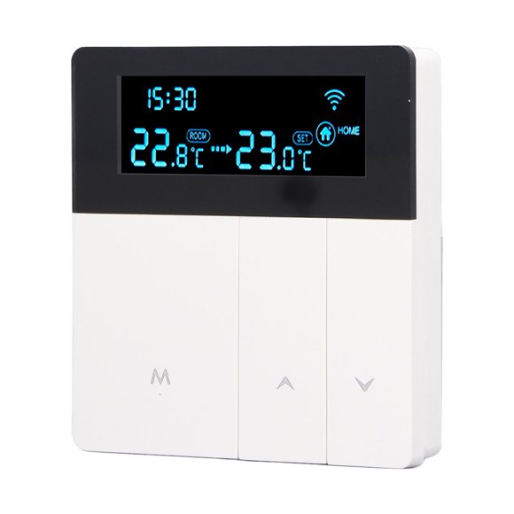 3A Smart Thermostat LCD Display,  Programming Function, Precise Temperature Control,  Wide Application For Home Shopping Mallwith  Durable Programmable Thermostats