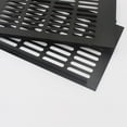 thumbnail image 2 of Lefu Black Alloy Rectangular Air Vent Grille Ventilation Cover for Cabinets Wardrobes, 2 of 8