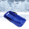 thumbnail image 4 of Heavy Duty Toboggan Sledding Kids Sledge Sleigh with Brake Pull Rope Hole, 4 of 8