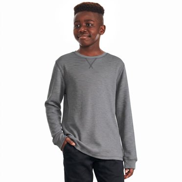 George Boys' Rib Long-Sleeve T-Shirt