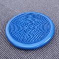 thumbnail image 2 of Miangastore Inflated Stability Wobble Cushion Extra Thick Core Balance-Disc Wiggle Seat for Improving Core Strength Relieving Back Pain (Blue), 2 of 8