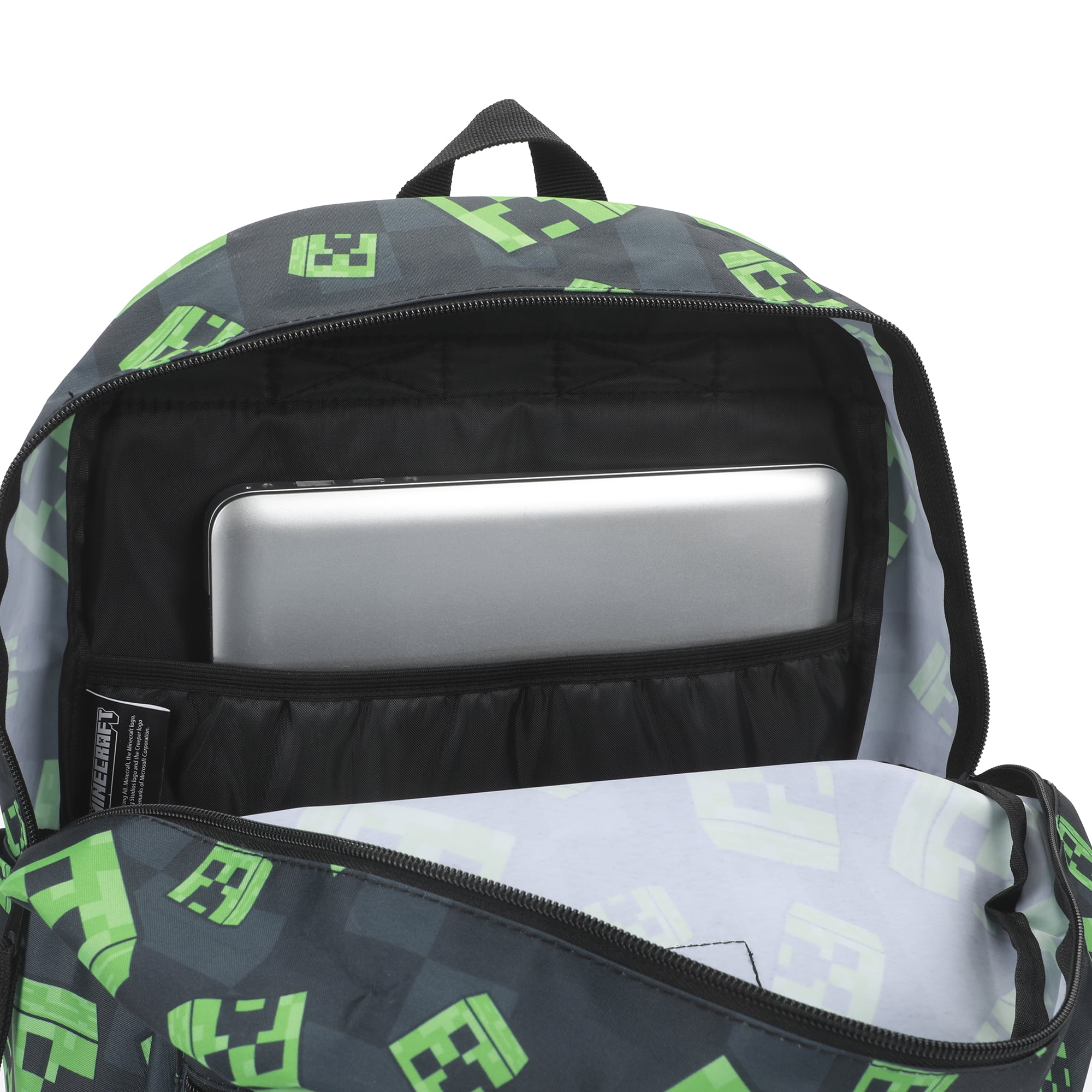 Sac À Dos Minecraft 17" Prêt Pour L’Aventure Avec Imprimé De Personnages