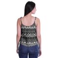 thumbnail image 3 of Moomaya Printed Womens Spaghetti Strap Crop Top Cami Summer Tops, 3 of 5