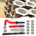 thumbnail image 2 of Rdeghly 17Pcs Thread Repair Kit Stainless Steel Twisted Drill Wrench Threaded Insert M12x1.25,Wrench,Tap Insertion Tool, 2 of 8