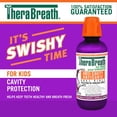 thumbnail image 4 of TheraBreath Oral Rinse for Kids! Anti Cavity Gorilla Grape 473ml, 4 of 7