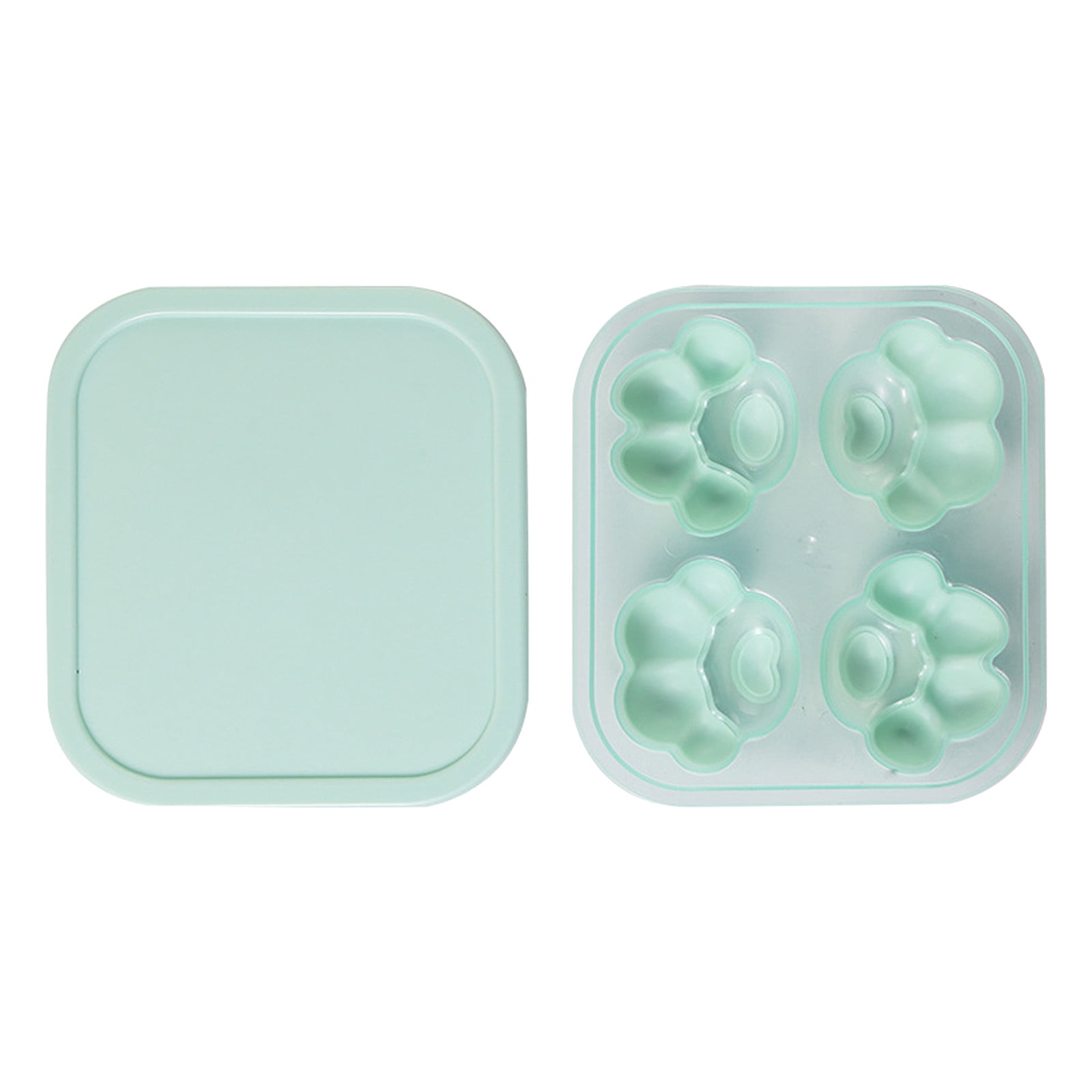 Yhmxh Ice Cube Tray Ice Cube Molds Home-made Ice Cubes Quick-freezer Ice Cream With Lid Ice Tray Kitchen Gadgets Kitchen Aid Attachments Ice Lattice Ice Tray for Home Kitchen Party