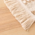 thumbnail image 3 of Kcavykas Home Decor,Bedding,Covers,Towel,Curtain,Rustic Boho Table Runner Tablecloth with Fringe for Kitchen Home And Meal Wedding Decor, 3 of 7