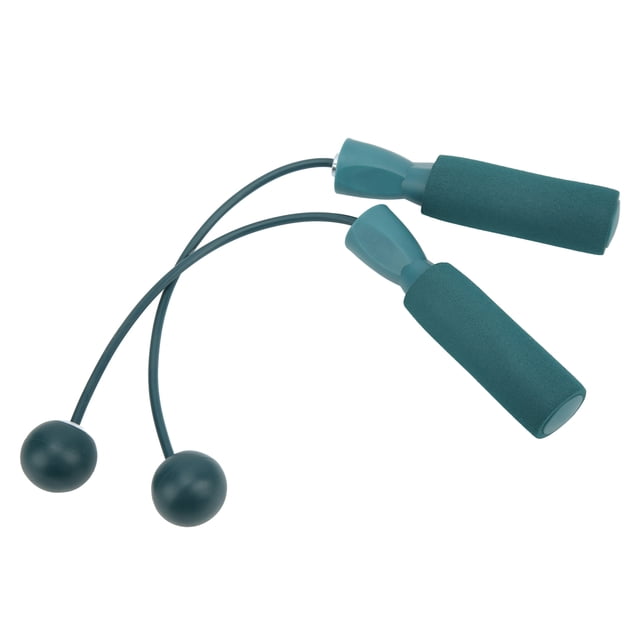 Corde à Sauter Sans Fil, 1 Paire de Cordes à Sauter Réglable Corde à Sauter Sans Fil avec Doubles Roulements à Billes pour Hommes Femmes et Enfants