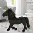 thumbnail image 4 of Animaux en Peluche Cheval Jouets en Peluche Câlins Poupée Douce Confortable Décorative, 4 of 8