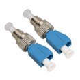 thumbnail image 2 of Adaptateur de Fibre de Localisateur de Défaut, FC à LC Adaptateur en Céramique Manchon Compact Conception à Faible Perte Réutilisable Fiable pour l'Entretien, 2 of 8