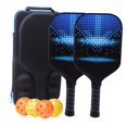 thumbnail image 3 of Premium s Racquets for Outdoor and Indoor Lightweight Carbon Fiber Pickleball Rackets for Beginners Advanced Style C, 3 of 10