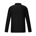 thumbnail image 3 of Jalioing Men's Collared Shirt Long Sleeve Button Golf Shirts Business Casual Ribbed Stretchy Pullover Tee, 3 of 5