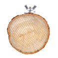 thumbnail image 2 of Support de Repos Suspendu, Jouet à Mâcher en Bois, pour Perruche, 2 of 7