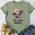 thumbnail image 3 of Women Not today heifer T-Shirt-Light Grey-L, 3 of 7