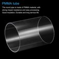 thumbnail image 4 of Unique Bargains Tuyau Acrylique Transparent Rigide Tube Rond 105mm ID 110mm OD 6 Pouces pour Lampes et Lanternes Système de Refroidissement par Eau, 4 of 6