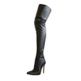 thumbnail image 3 of Bottes Cuissardes Décontractées Activités de Plein Air Imperméables pour Femmes Bottes Genou 41, 3 of 10