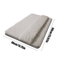 thumbnail image 3 of SROBPTY Bath Mat, Bathroom Rugs Bath Mat for Back Of Foot Rubbing Thick Soft and Non-Slip Full Wrap Bath Mats Water Absorbent and Washable Bath Rug for Bathroom Shower, 3 of 5