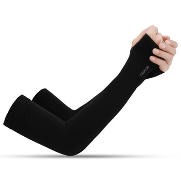Aqestyerly Manchons de Bras de Sport Unisexes Gants de Protection Solaire, Manchon de Basketball et d'Équitation pour Défense UV, Couvre-Bras d'Extérieur Confortables HWRETIE