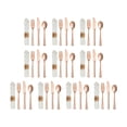 thumbnail image 4 of GROWTH TANK 40Pcs Silverware Set Service Dinner Cutlery for Everyday Use Wedding Dinners Champagne, 4 of 9