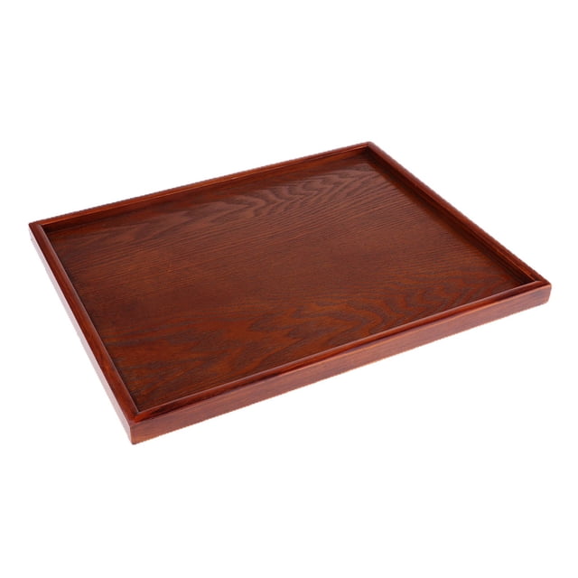 Plateau en Bois - Modèle de Construction Pièces de Scène de Table de Sable 35x24cm