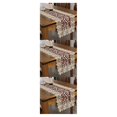 thumbnail image 3 of mmirethe Easy Wash Crochet Lace Table Runner For Elegant Wedding Reception Luxurious wine red 40*200cm 3Set, 3 of 6
