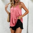 thumbnail image 2 of Sentmoon T-Shirts pour Femmes Hauts pour Femmes Camisole à Col Rond Plissée Mode Couleur Unie Confortable pour l'Entraînement & la Gym TG, 2 of 7