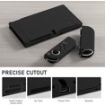 thumbnail image 5 of KOMI Switch OLED Case for Nintendo Switch OLED Model, Dockable Cover Soft TPU Protector Case for Switch OLED Grips & Console and Accessories with 2 Pcs Thumb Caps, Black, 5 of 5