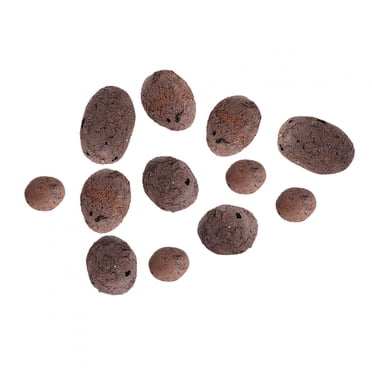 Plant Grow Media, Reusable Clay Pebbles Hydroponics Soil Supplies Washable Hydroponic Rock Replacement Garden Soil Planting Growing Media for Garden Soilless Growing