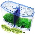 thumbnail image 3 of HLONK2 Sets Kit Plastic Fish Tank Small Aquarium 20 Liters Creative Bowl Indoor, 3 of 8