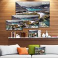 thumbnail image 3 of Mountain Creek Flowing into Lake - Large Landscape Canvas Art Print, 3 of 4