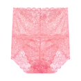 thumbnail image 1 of Culottes pour Femmes Taille Mi-Haute Fines Effet Rehausse-Fesses Aguichant Transparentes Aguichant en Dentelle, 1 of 8