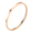 thumbnail image 2 of TopLLC Rings Temperament Versatile 1MM Thin Titanium Steel Ring Female Fashion Plain Ring Tail Ring Jewelry a ring, 2 of 2