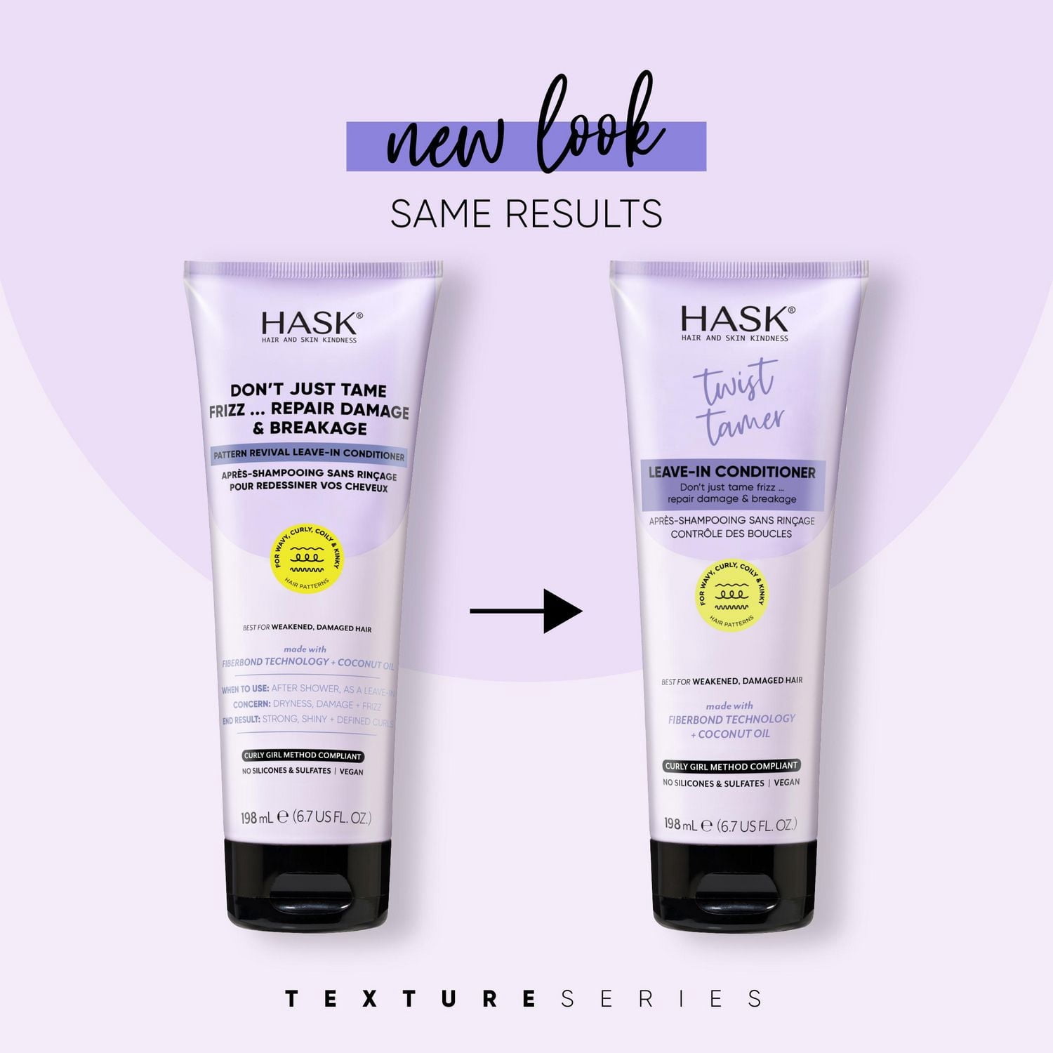 Texture Series Twist Tamer après-Shampooing Sans Rinçage