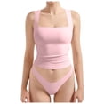 thumbnail image 1 of Lixiuxyad Basic Tank Tops Women Sexy Square Neck Tank Top Summer Going Out Basic Shirt, 1 of 5